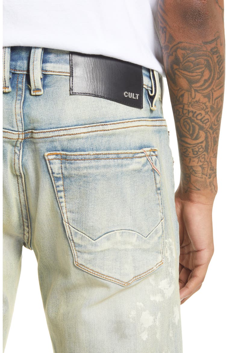 Rocker Men's Slim Fit Nonstretch Jeans, Alternate, color, TRIP