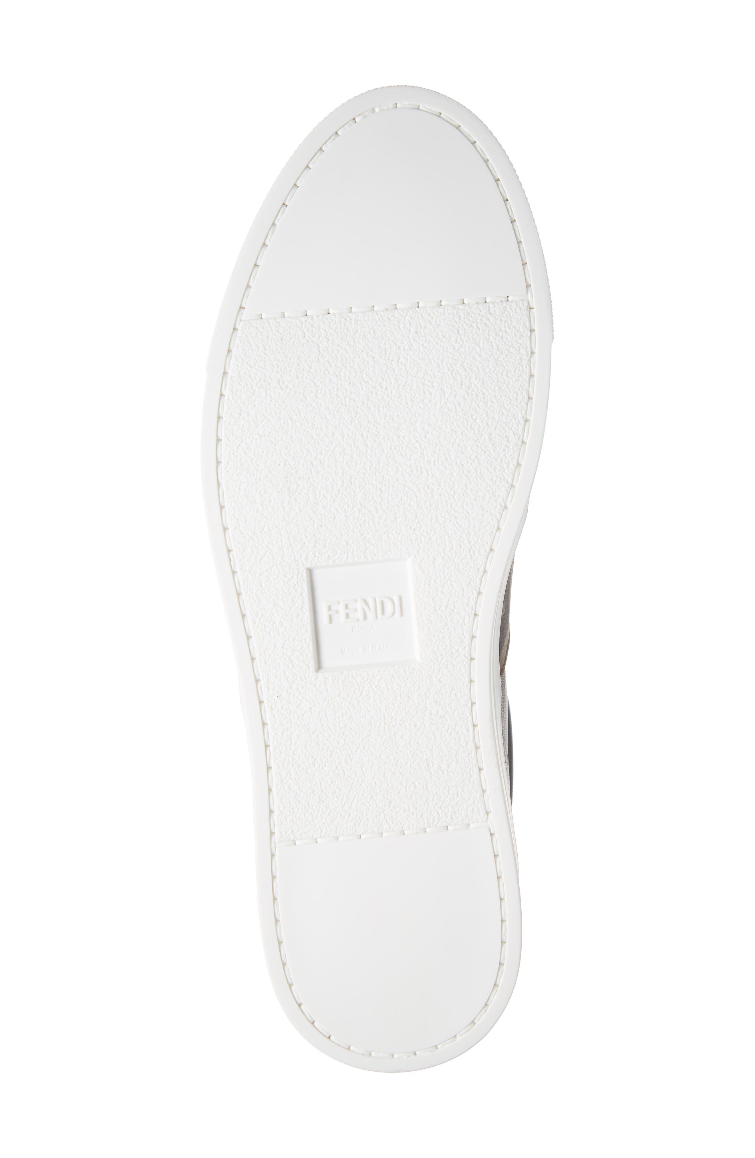 Fendi Double-F Logo Low Top Sneaker, Alternate, color, 