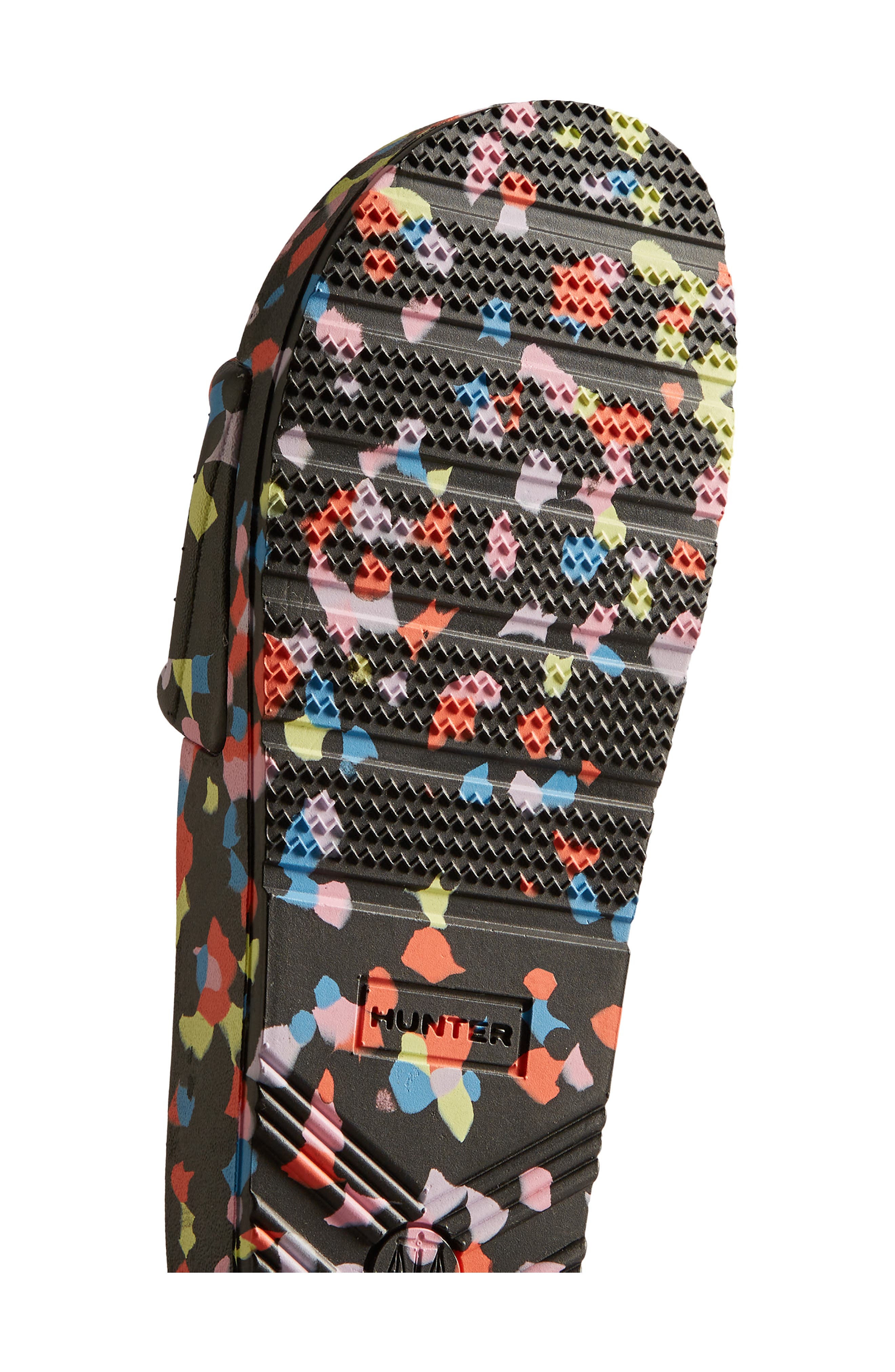 Hunter Original Marble Slide Sandal, Alternate, color, 