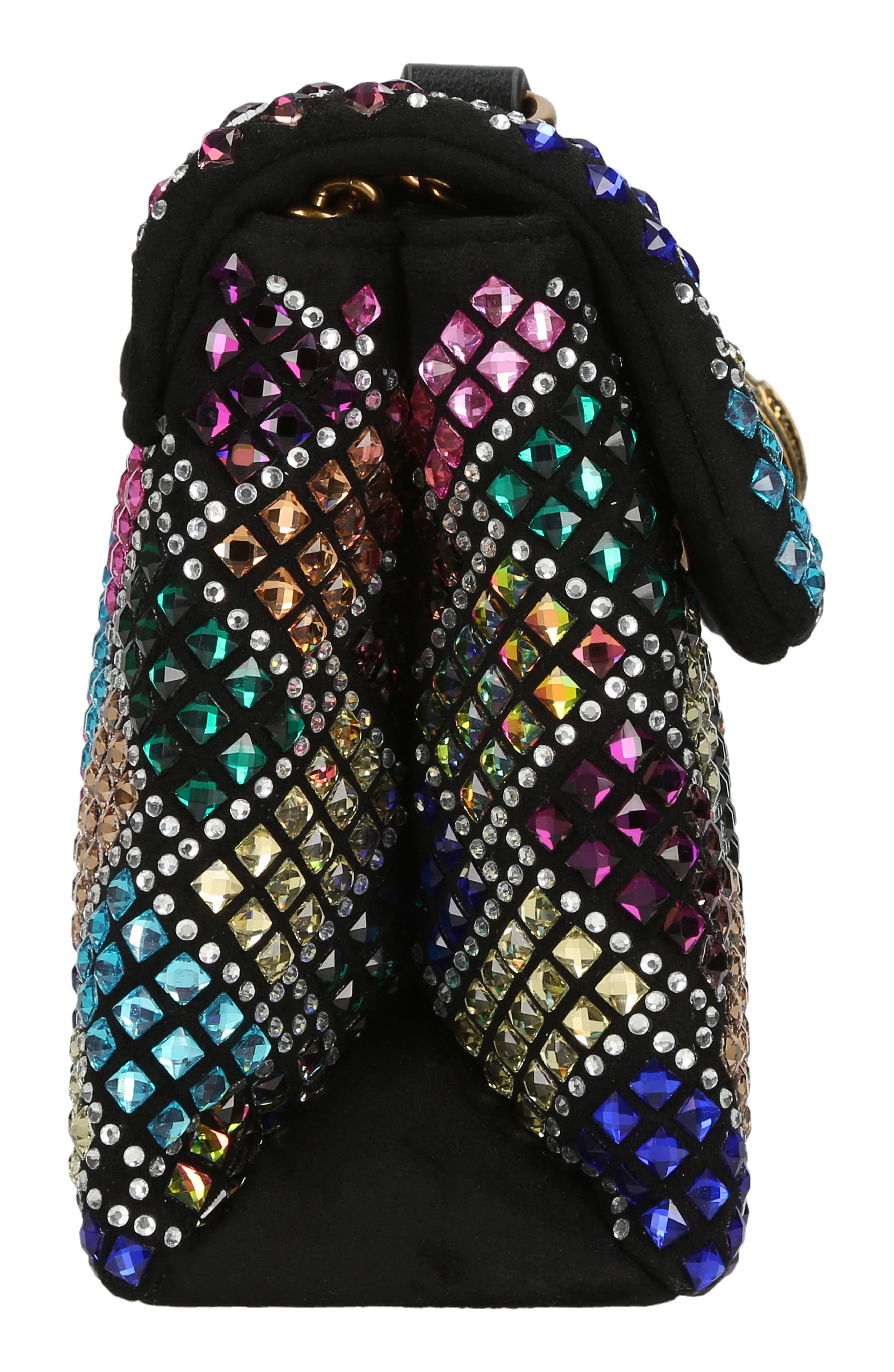 Kurt Geiger London Medium Kensington Embellished Convertible Crossbody Bag, Alternate, color, 