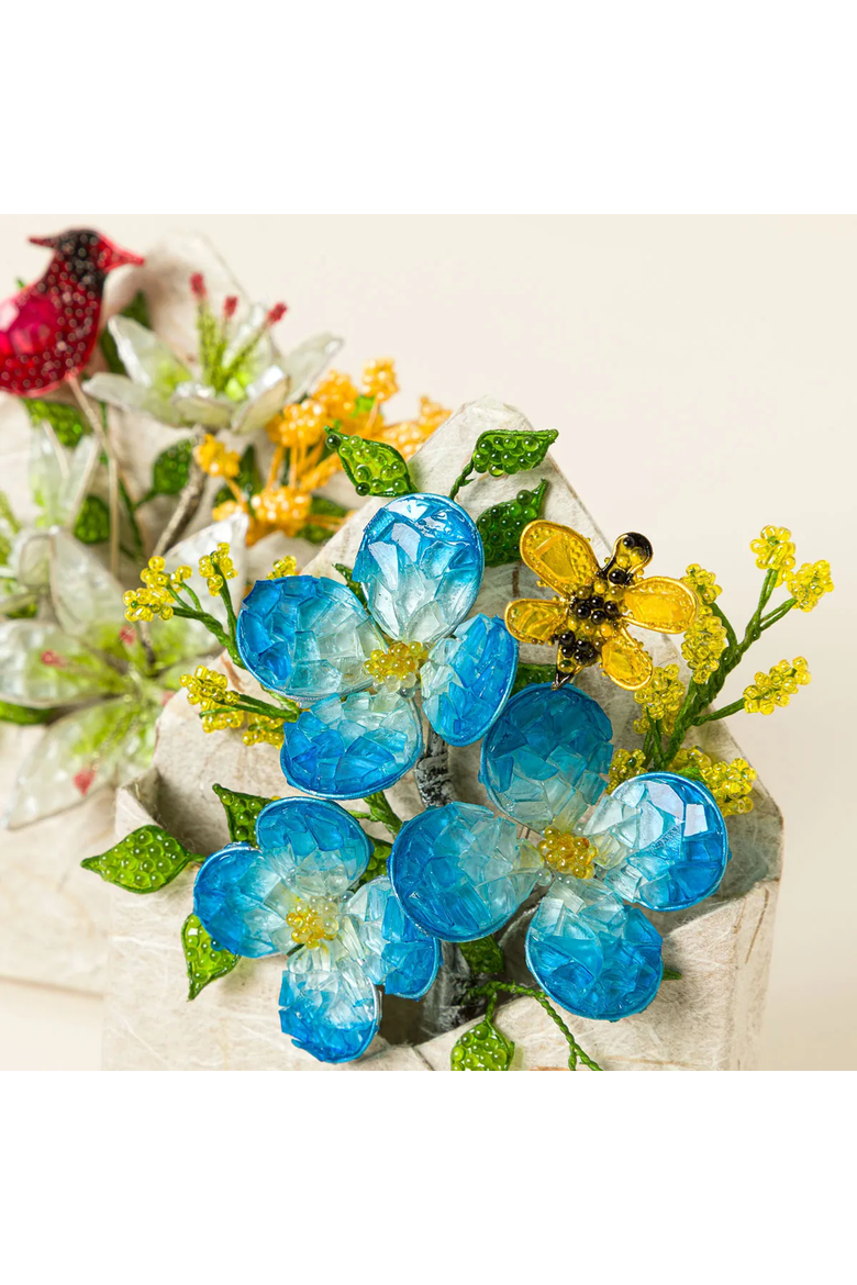 Little Blooms with a Message, Alternate, color, Blooming Together