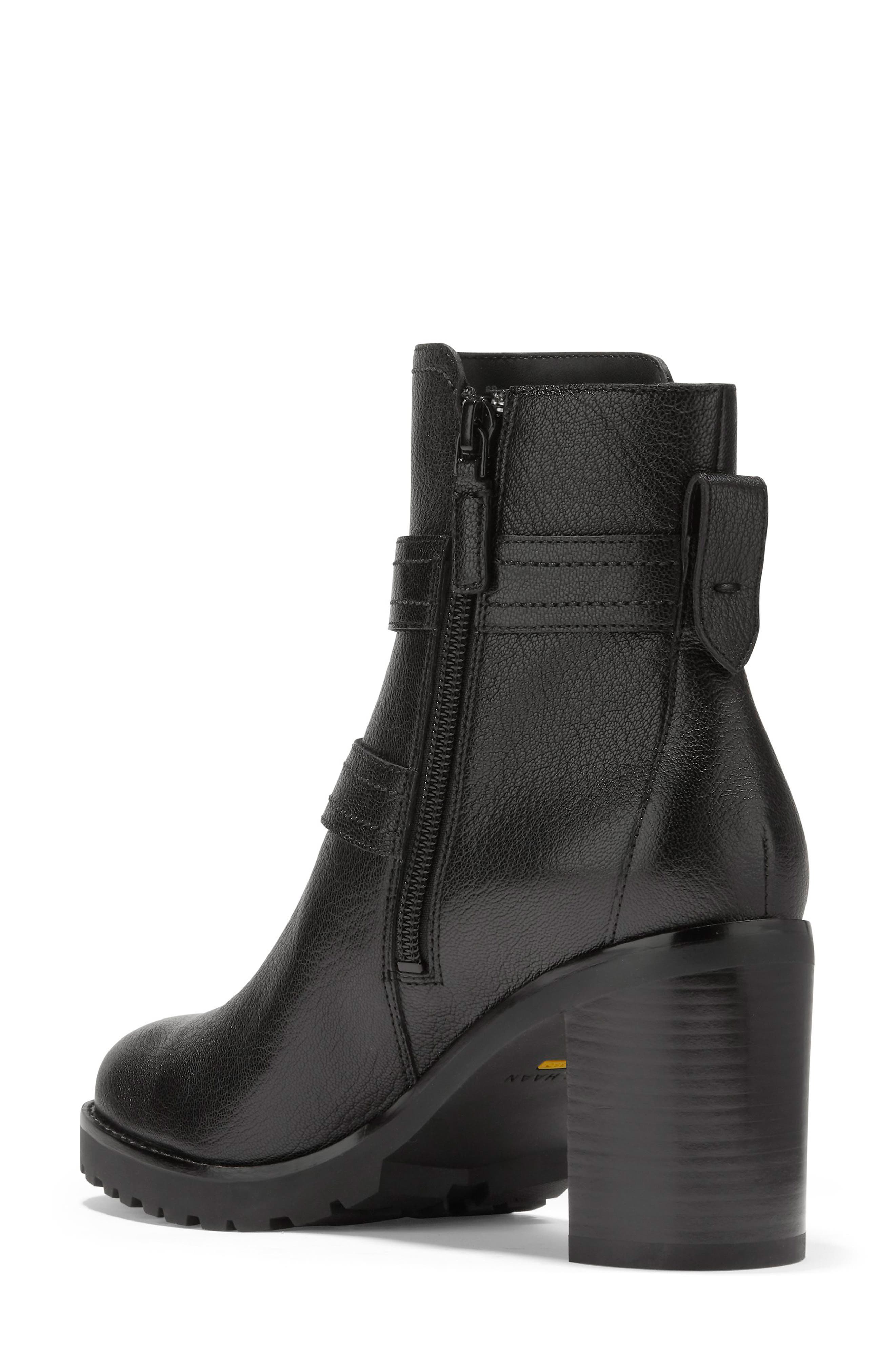 Cole Haan Foster Double Buckle Bootie, Alternate, color, 
