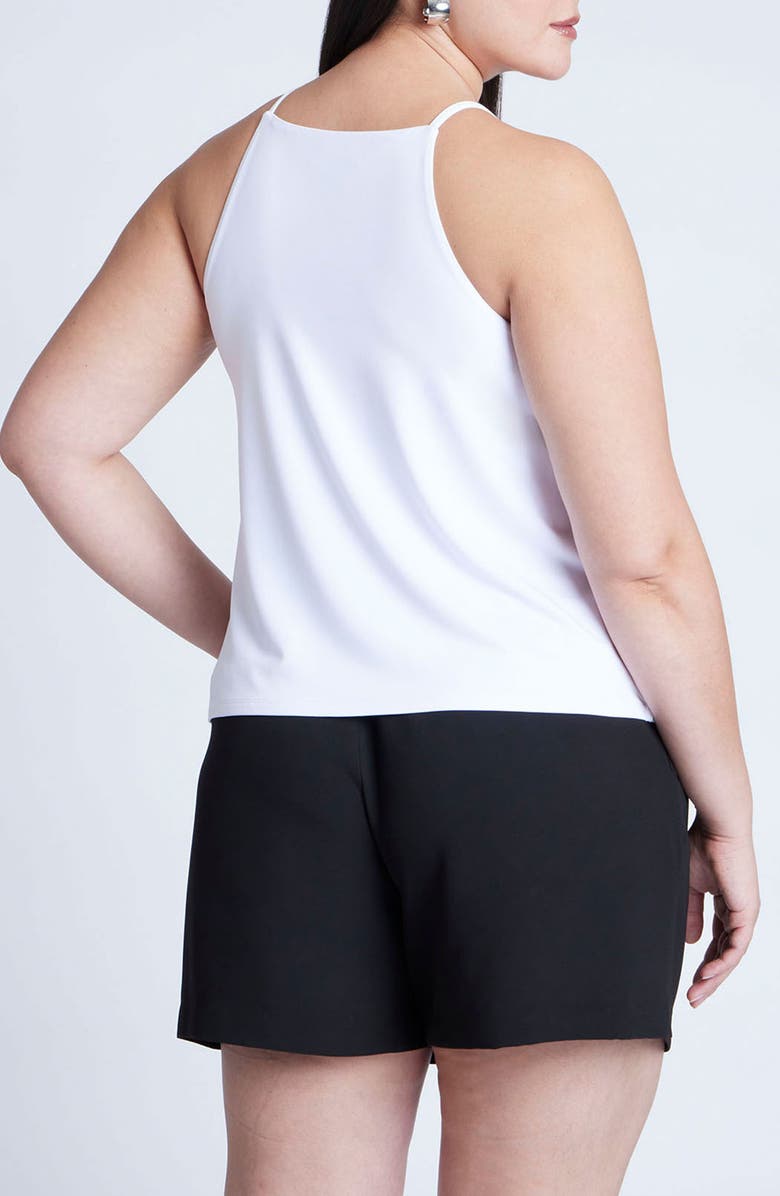 ELOQUII Stretch Jersey Sleeveless Top, Alternate, color, 