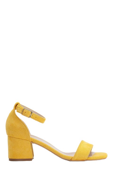 Iva Low Block Heel Sandals