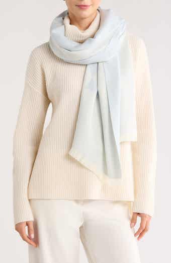 Givenchy Logo Wool & Cashmere Blend Oblong Scarf