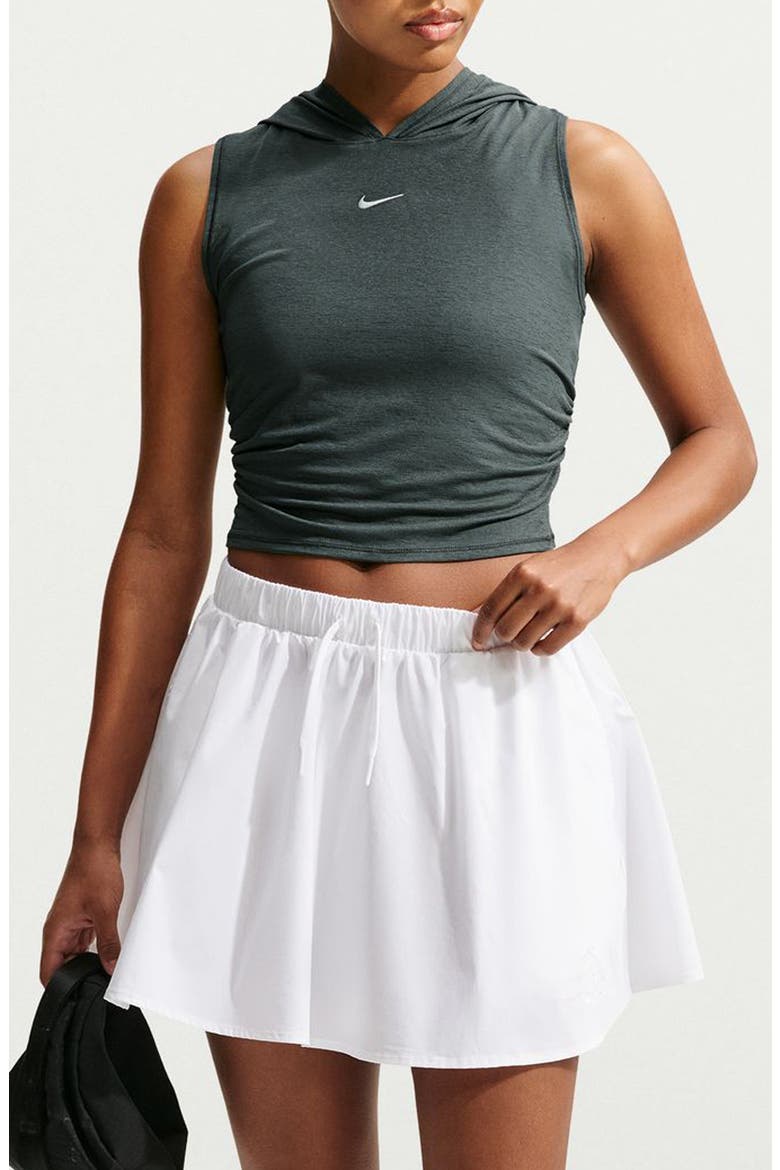 Hooded Cropped Tank, Main, color, 303 CMOGRN/WHITE