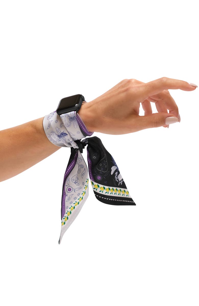 Wristpop Ariana Apple Watch<sup>®</sup> Scarf Watchband, Alternate, color, 