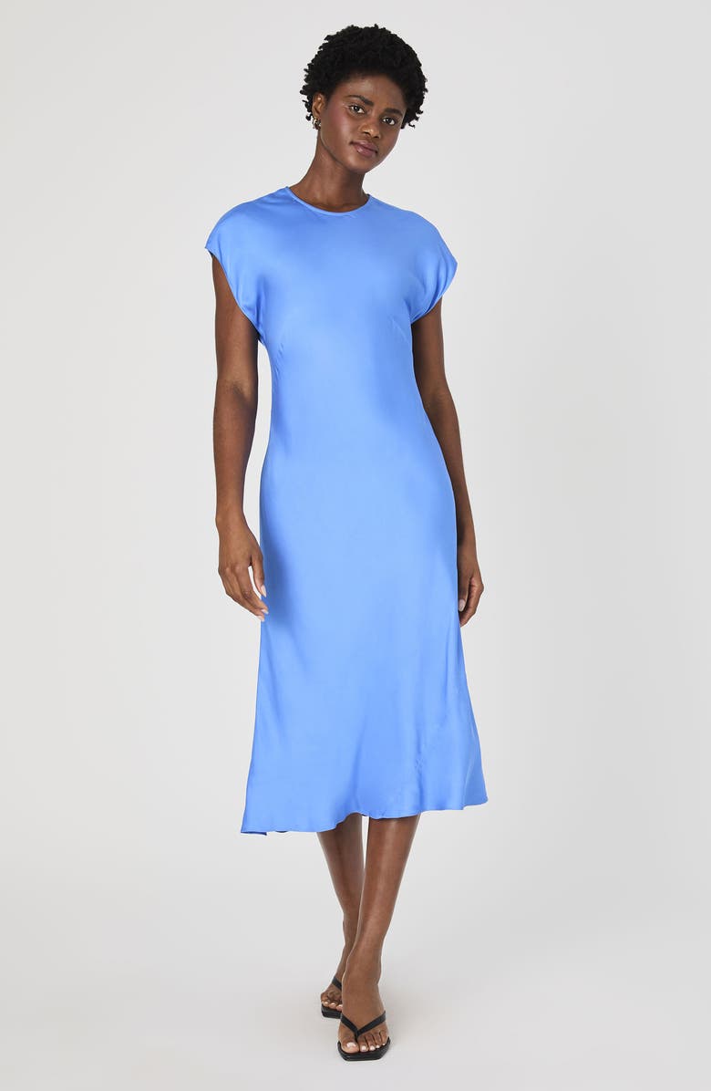 Ennis Satin Midi Dress