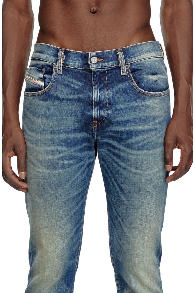 2019 D-Strukt Slim Fit Jeans, Alternate, color, DENIM