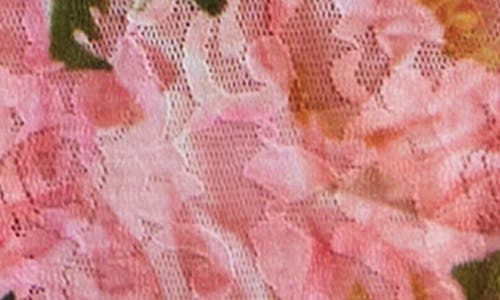 Hanky Panky Printed Signature Lace Original Rise Thong In Pink