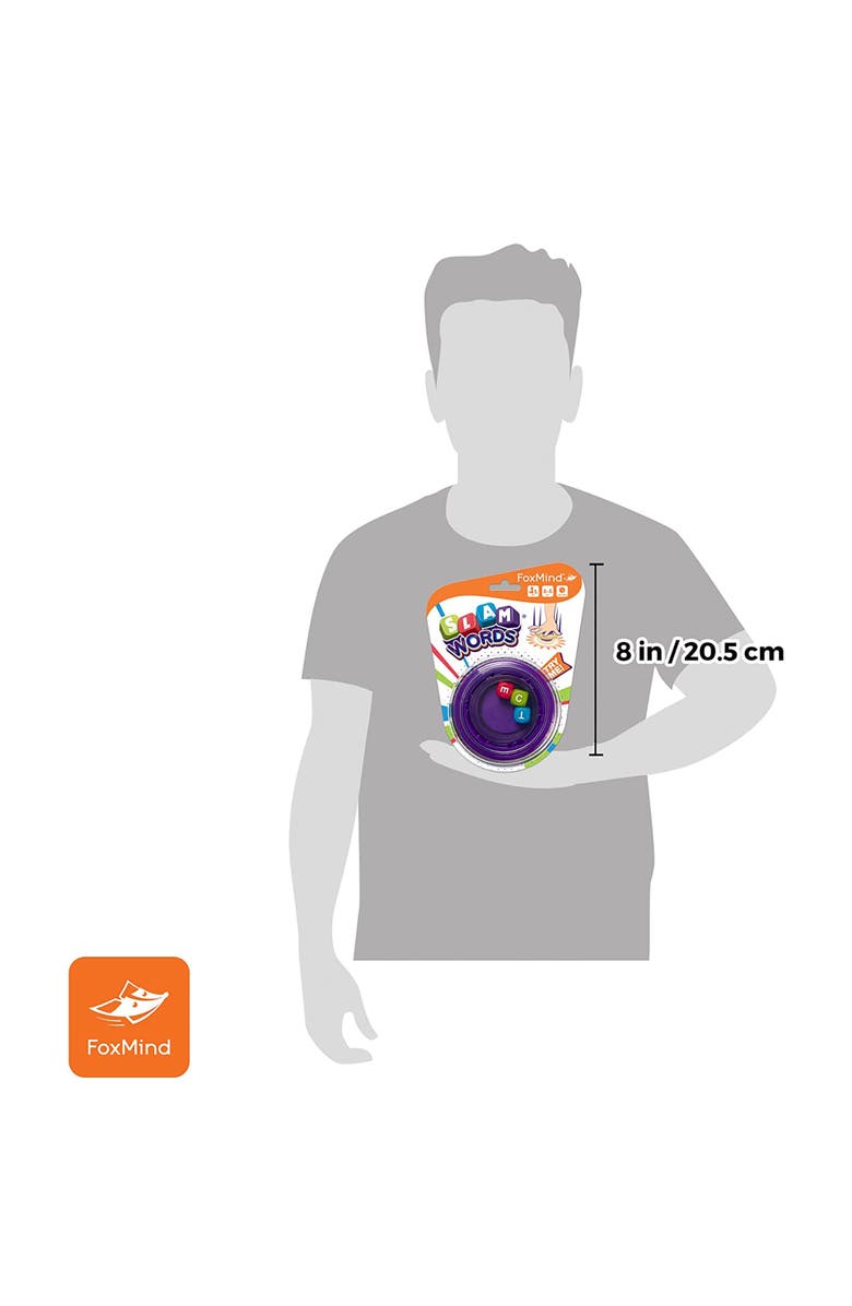 FoxMind Slam Words Shake and Slam Word Game 2nd Edition, Alternate, color, 