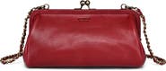 OLD TREND Iris Genuine Leather Vintage Frame Crossbody Bag