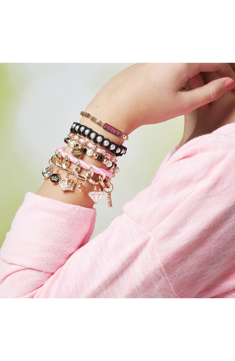 Juicy Couture Chains 
Charms Kit Create 5 Unique Bracelets, Alternate, color, Multicolored