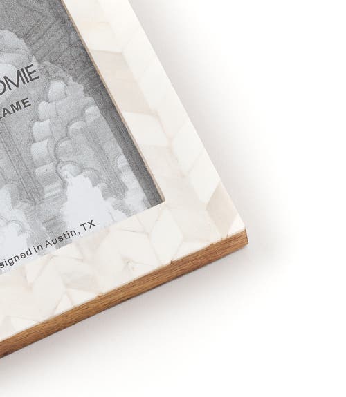 Matr Boomie Mukhendu 4x6 Double Picture Frame In White - 4x6 (2)