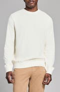 Billy Reid Rib Crinkle Cotton Sweatshirt