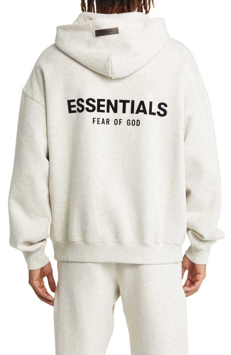 Fear of God Essentials Relaxed Fleece Hoodie, Alternate, color, 