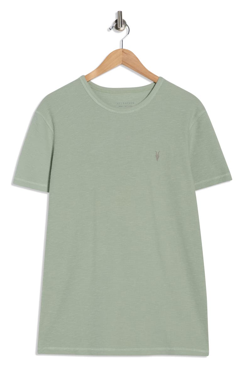 Esum Cotton T-Shirt, Alternate, color, MINERAL GREEN