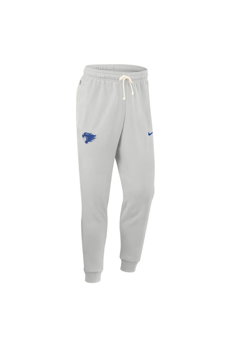 Men's Nike Gray Kentucky Wildcats 2025 Sideline Standard Issue Dri-FIT Taper Pants, Alternate, color, Gray