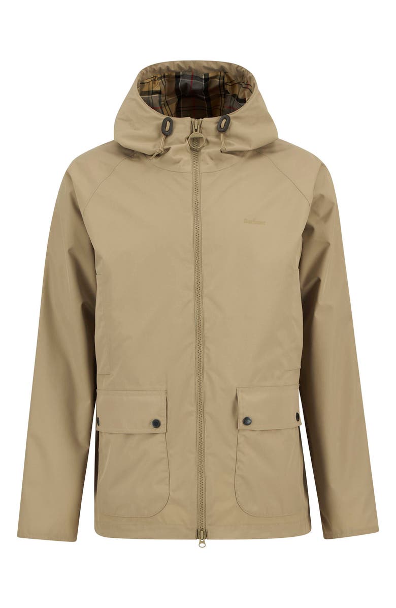 Barbour Domus Hooded Jacket, Alternate, color, Washed Stone