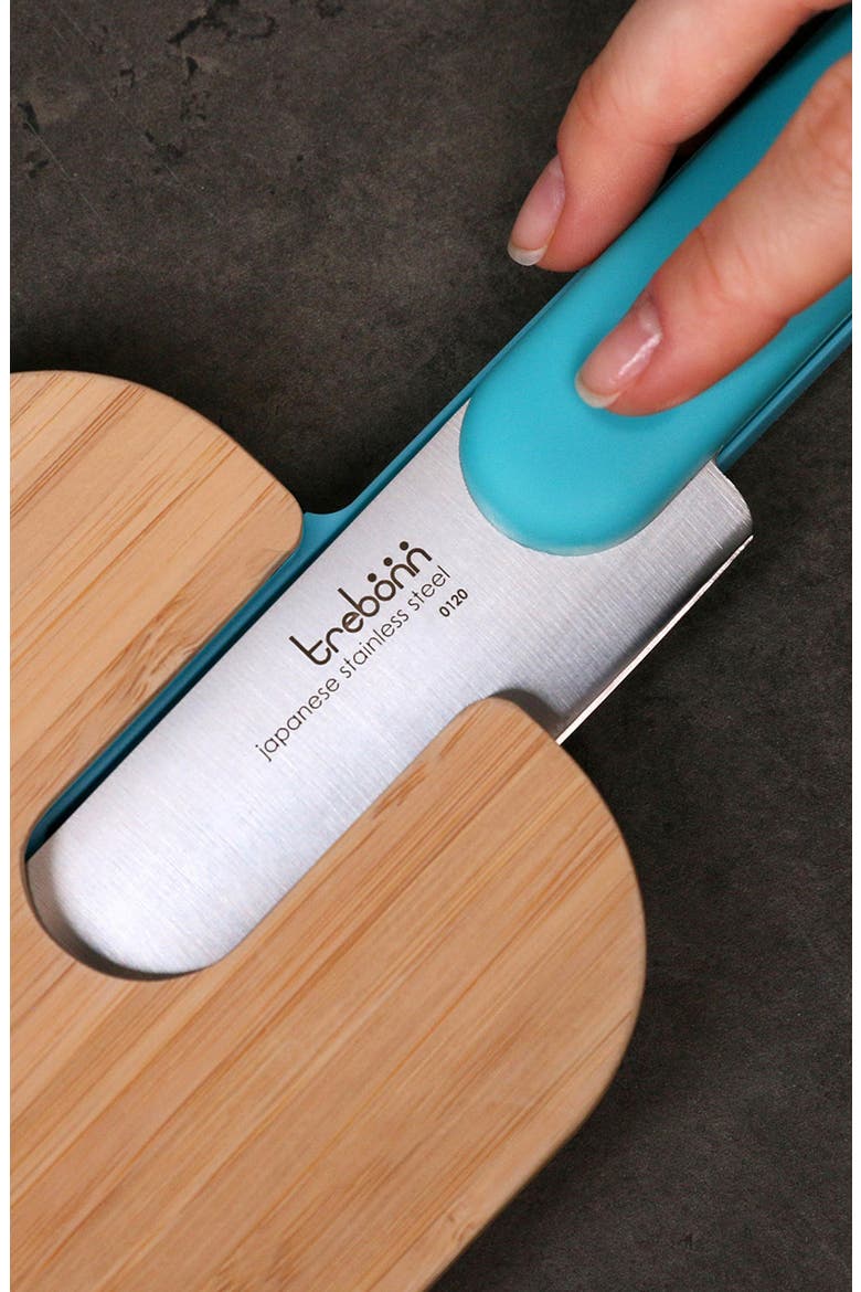 Integrated Salami Knife Set, Alternate, color, BLUE