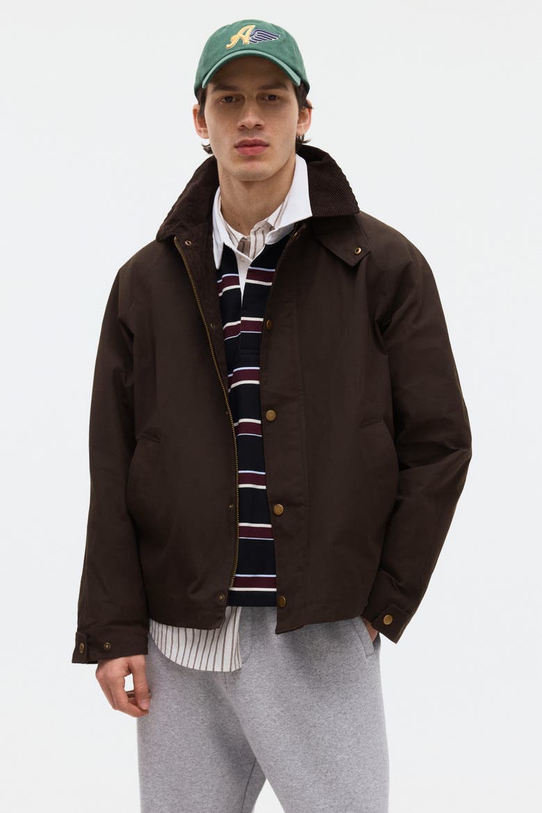 Workwear Jacket, Alternate, color, Dark khaki green