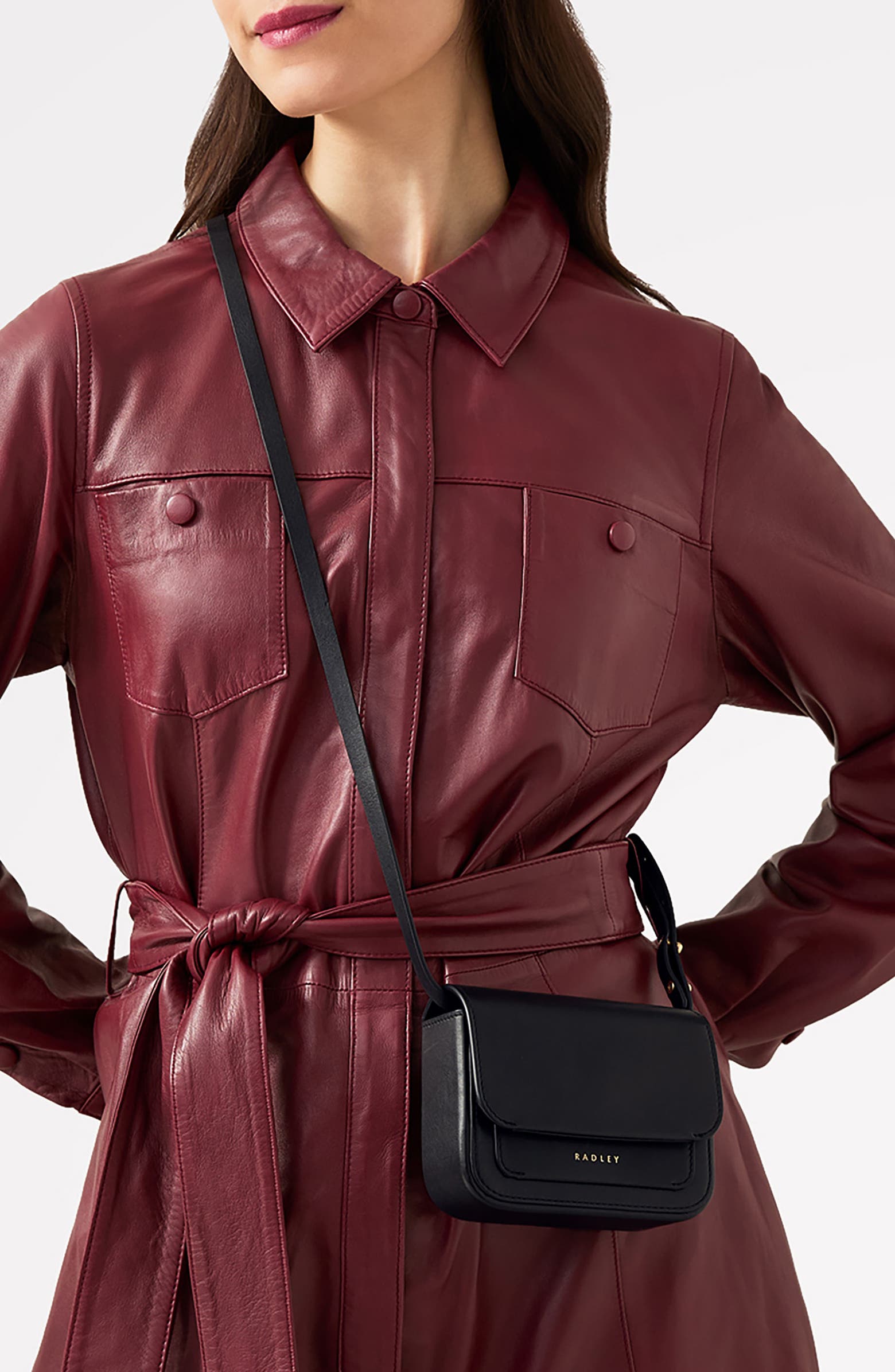 Radley Trinity Square Mini Flapover Crossbody Bag | Nordstromrack