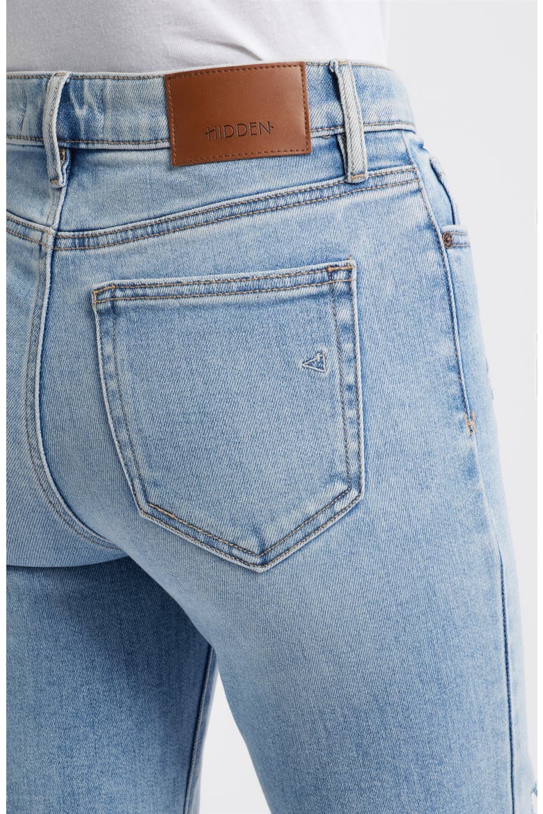 Raw Hem Ankle Cigarette Jeans, Alternate, color, MEDIUM
