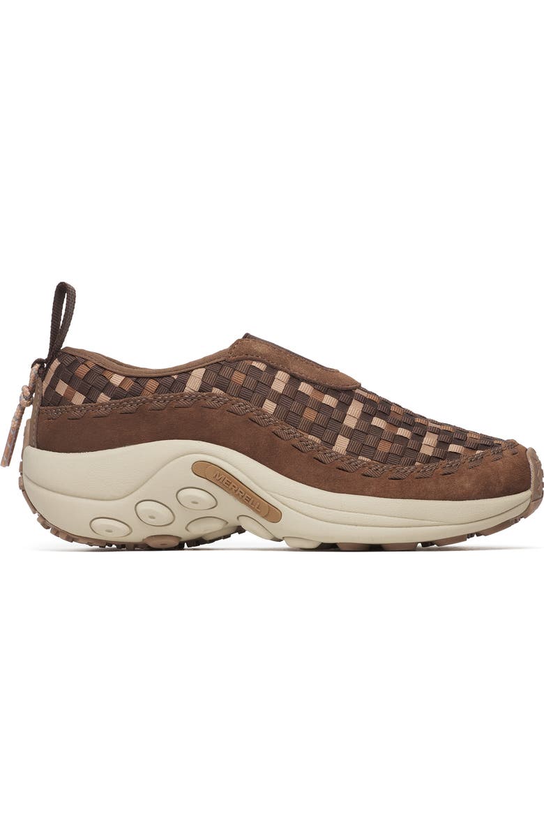 Merrell Jungle Moc Toe Woven Slip-On Sneaker, Alternate, color, Mole