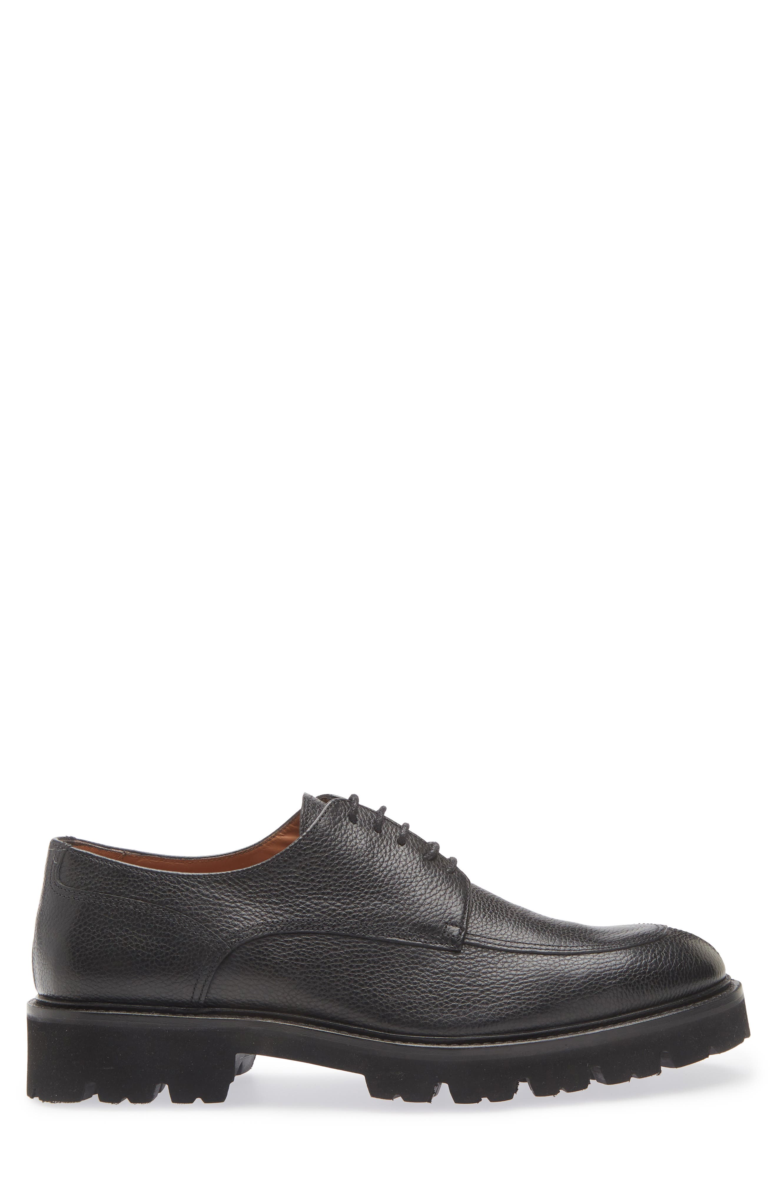 Gentle Souls Lagos Lug Sole Derby, Alternate, color, Black