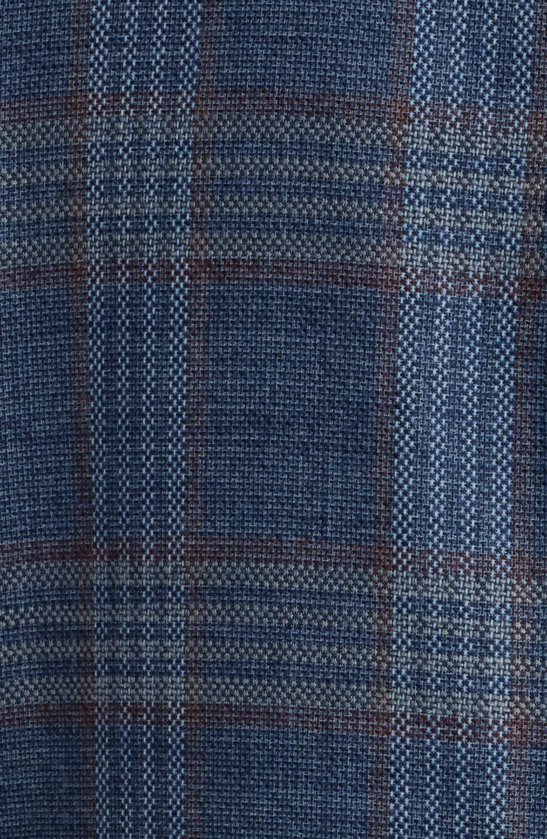 Nordstrom Classico Plaid Stretch Sport Coat, Alternate, color,