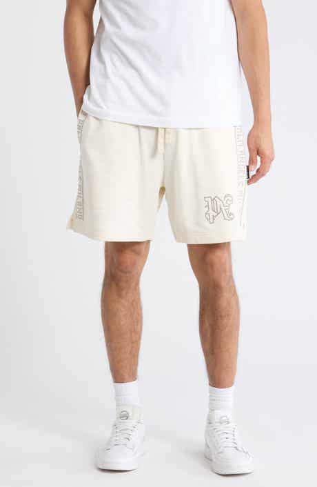 Palm Angels Studded Drawstring Shorts