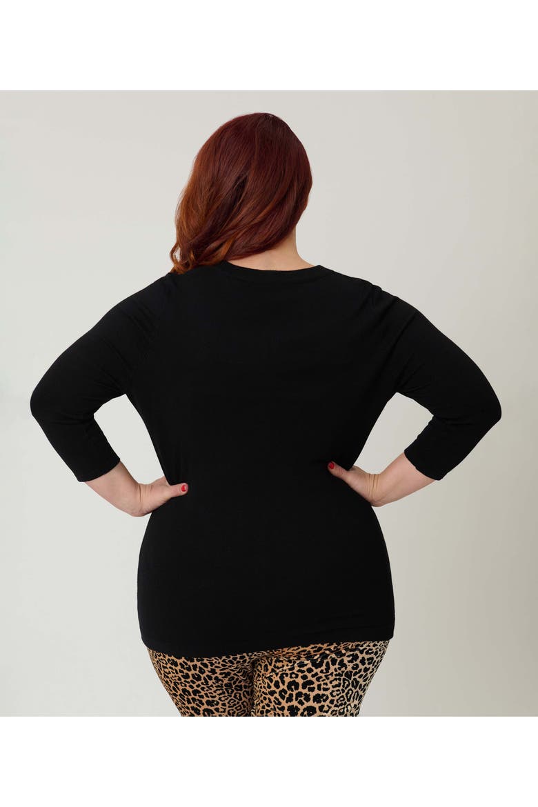 Plus Size Bookworm Cardigan, Alternate, color, Black W/ Dagger
