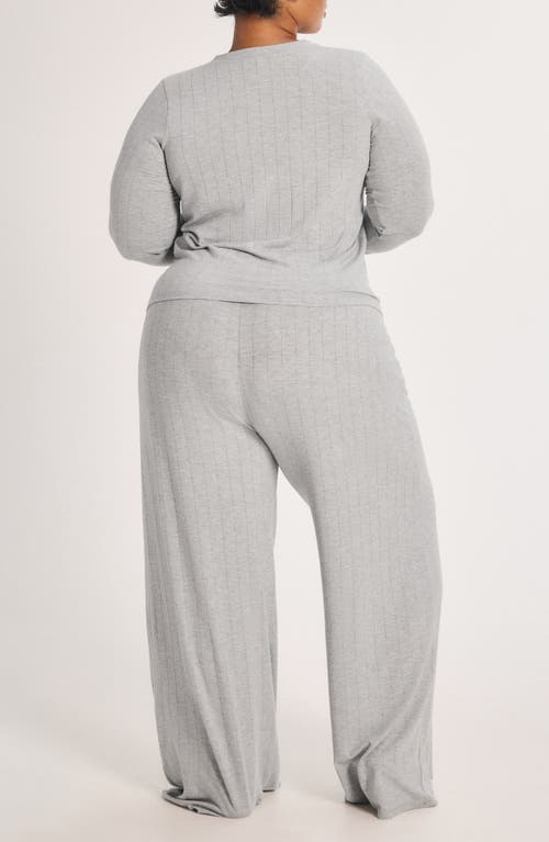 Savage X Fenty Sleek Stitch Sleep Pants In Gray