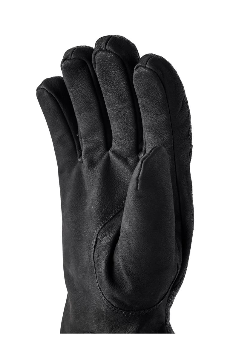 Hestra Noah Insulated Gloves, Alternate, color, Charcoal/ Black