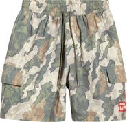 CRIMINAL DAMAGE Camo Nylon Shorts