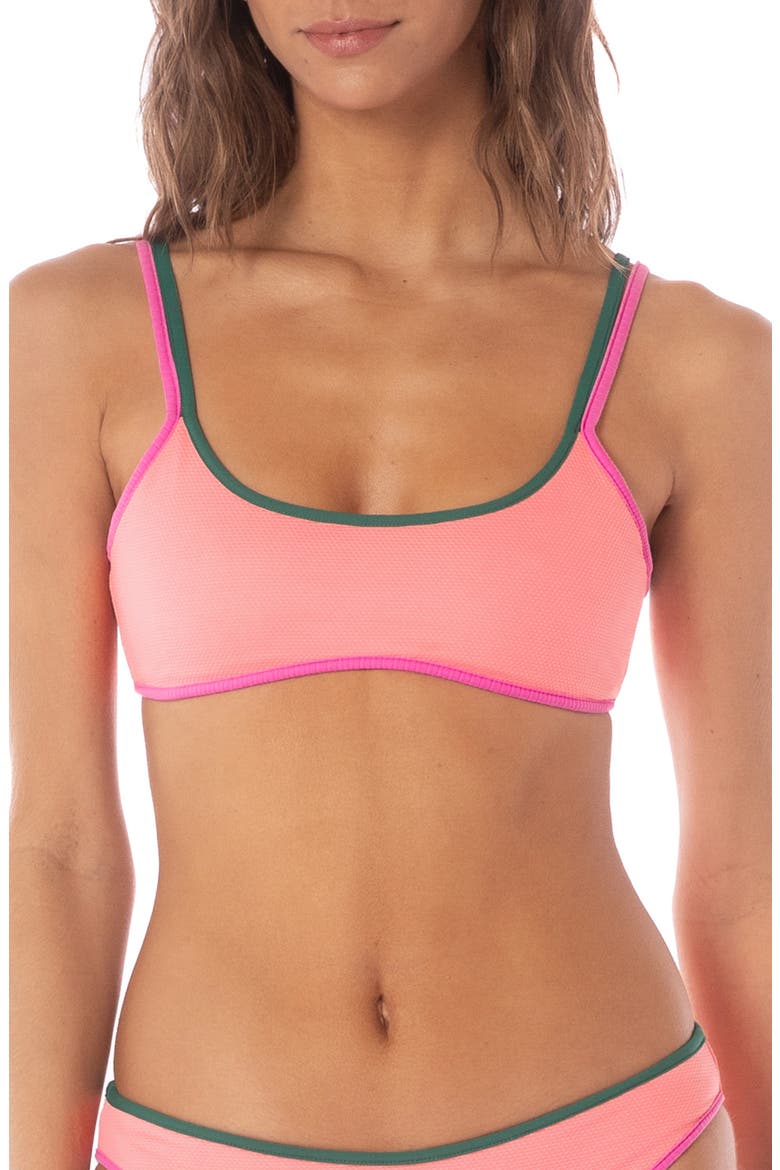 Islay Reversible Bikini Top, Main, color, PINK