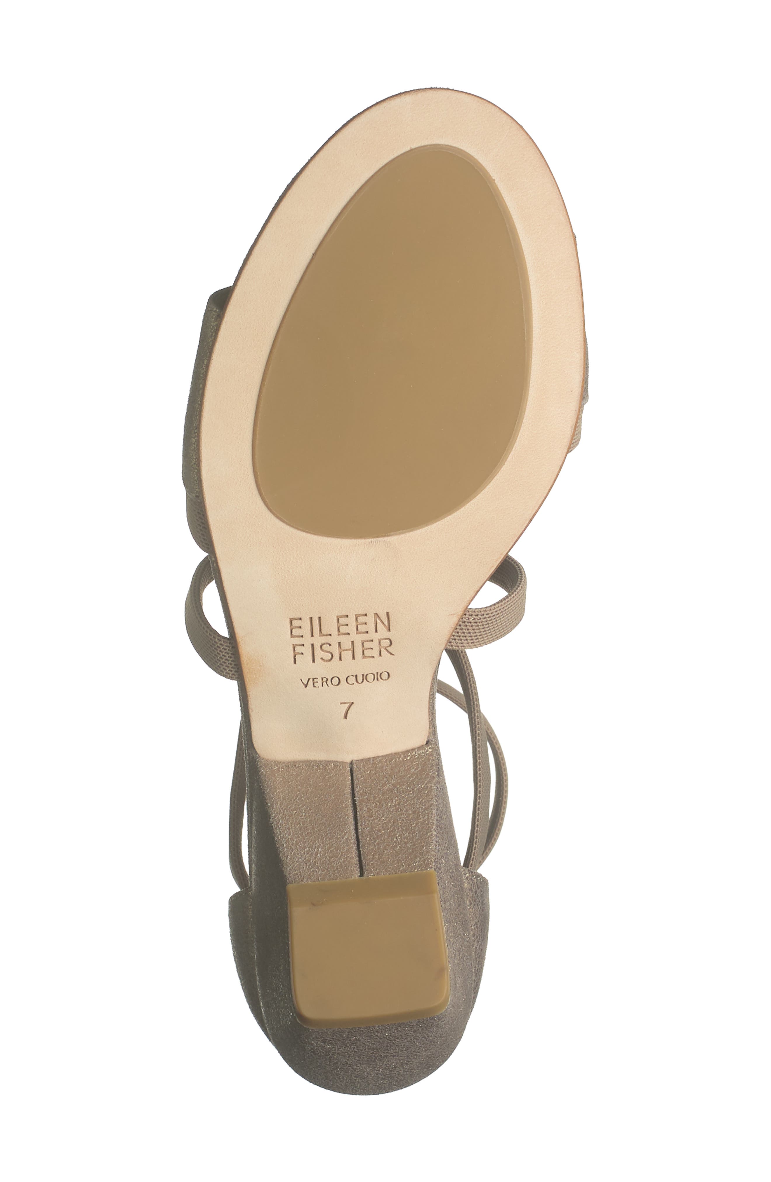 May Sandal, Alternate, color, PLATINUM METALLIC SUEDE
