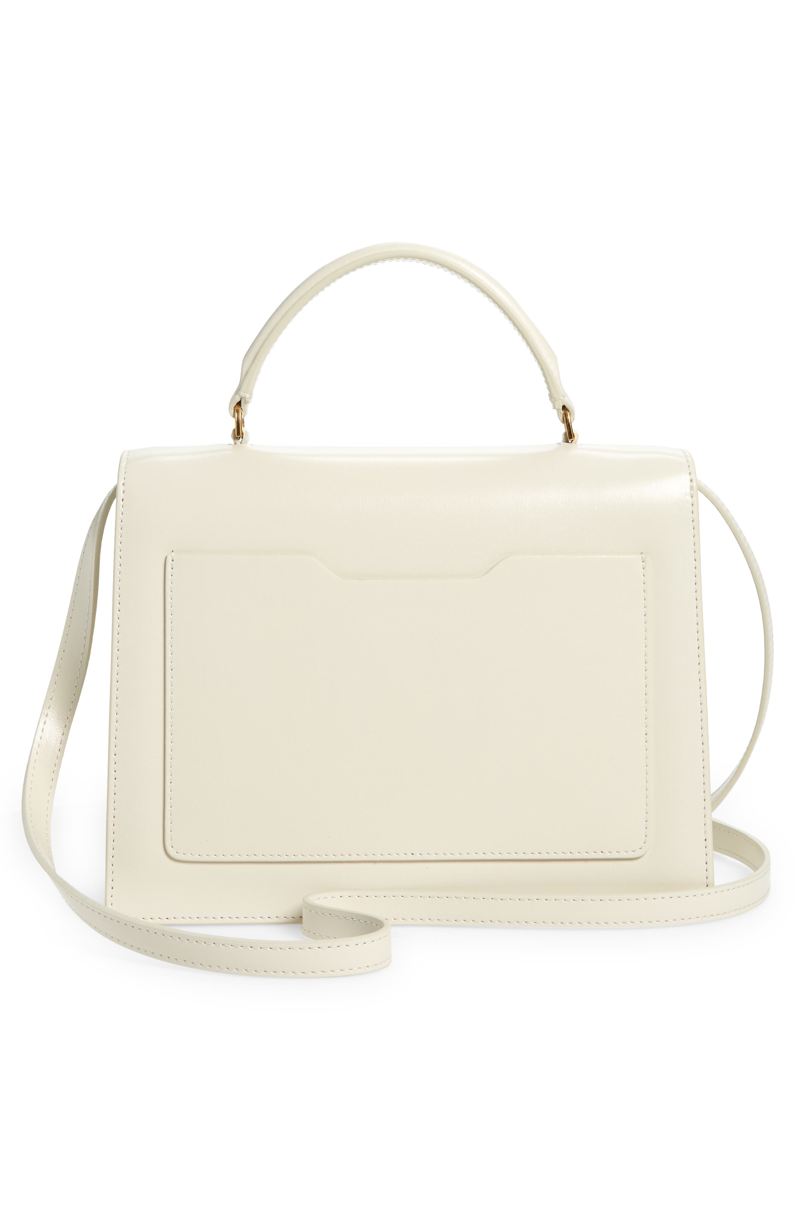 Jitney 2.8 Melted Leather Satchel, Alternate, color, BEIGE