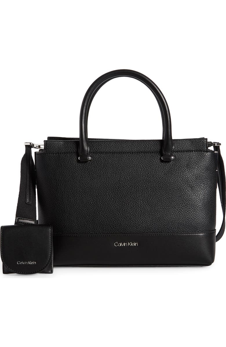 Calvin Klein Bianca Satchel Bag, Main, color,