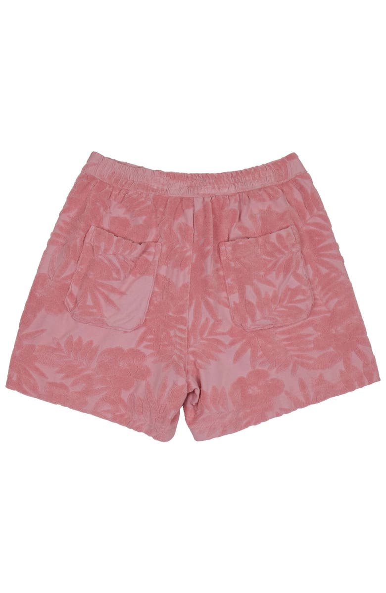 Lords of Harlech Womens Drawstring Terry Toweling Short, Alternate, color, Coral