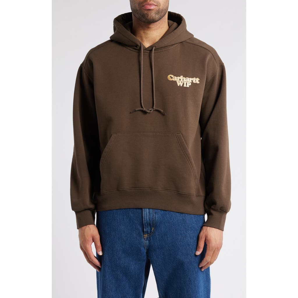 Carhartt Work In Progress Charm Link Hoodie In Gold