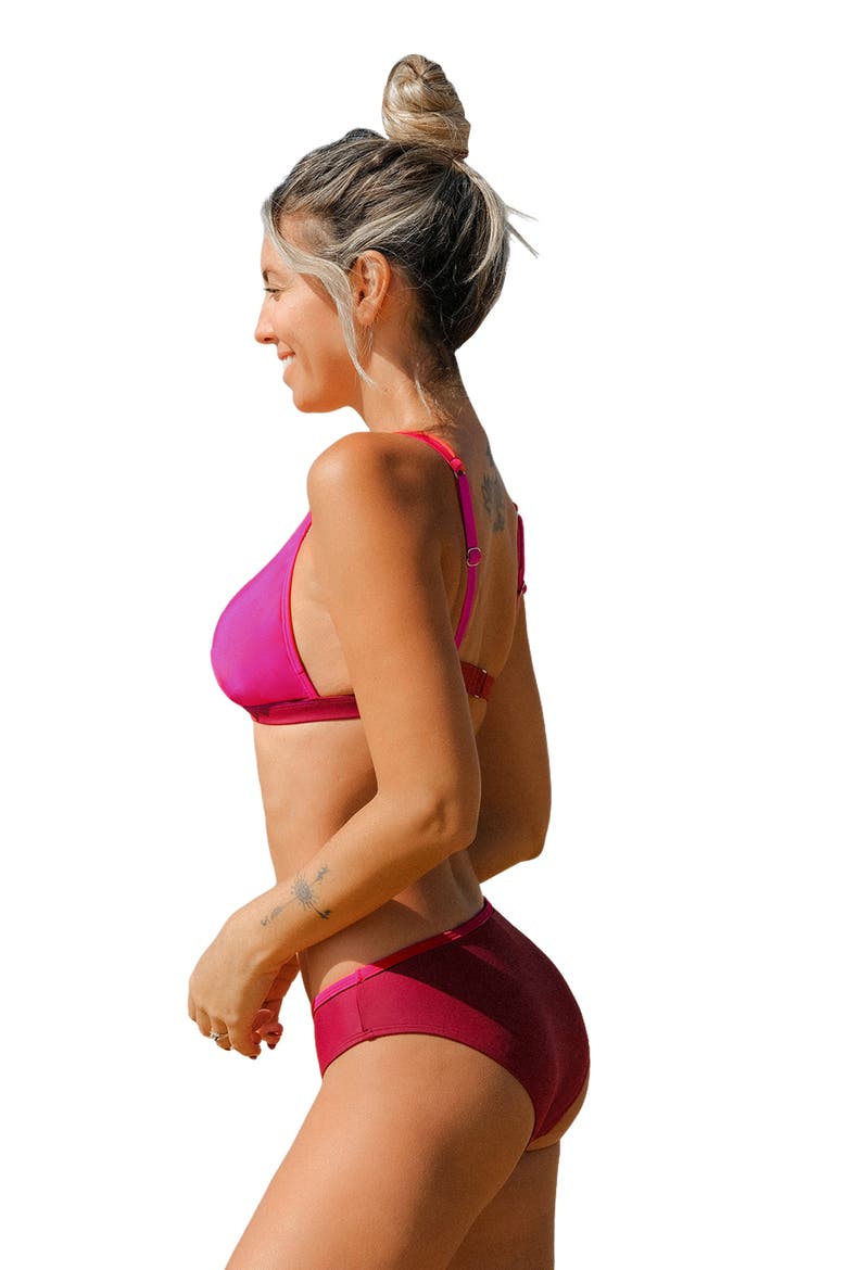 Hipster Bikini Bottoms, Alternate, color, PINK
