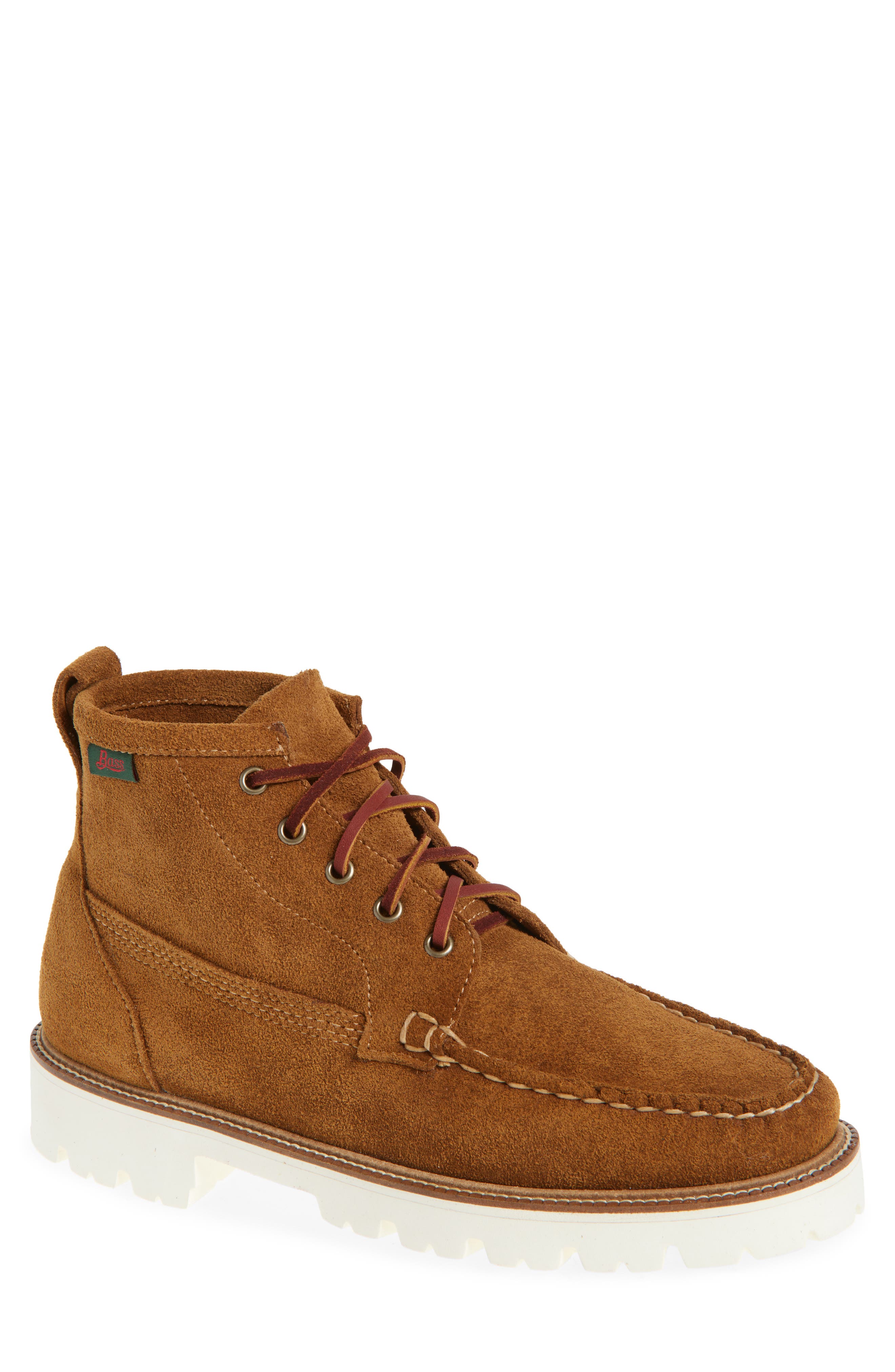 G.H.BASS Ranger Suede Boot, Main, color, 