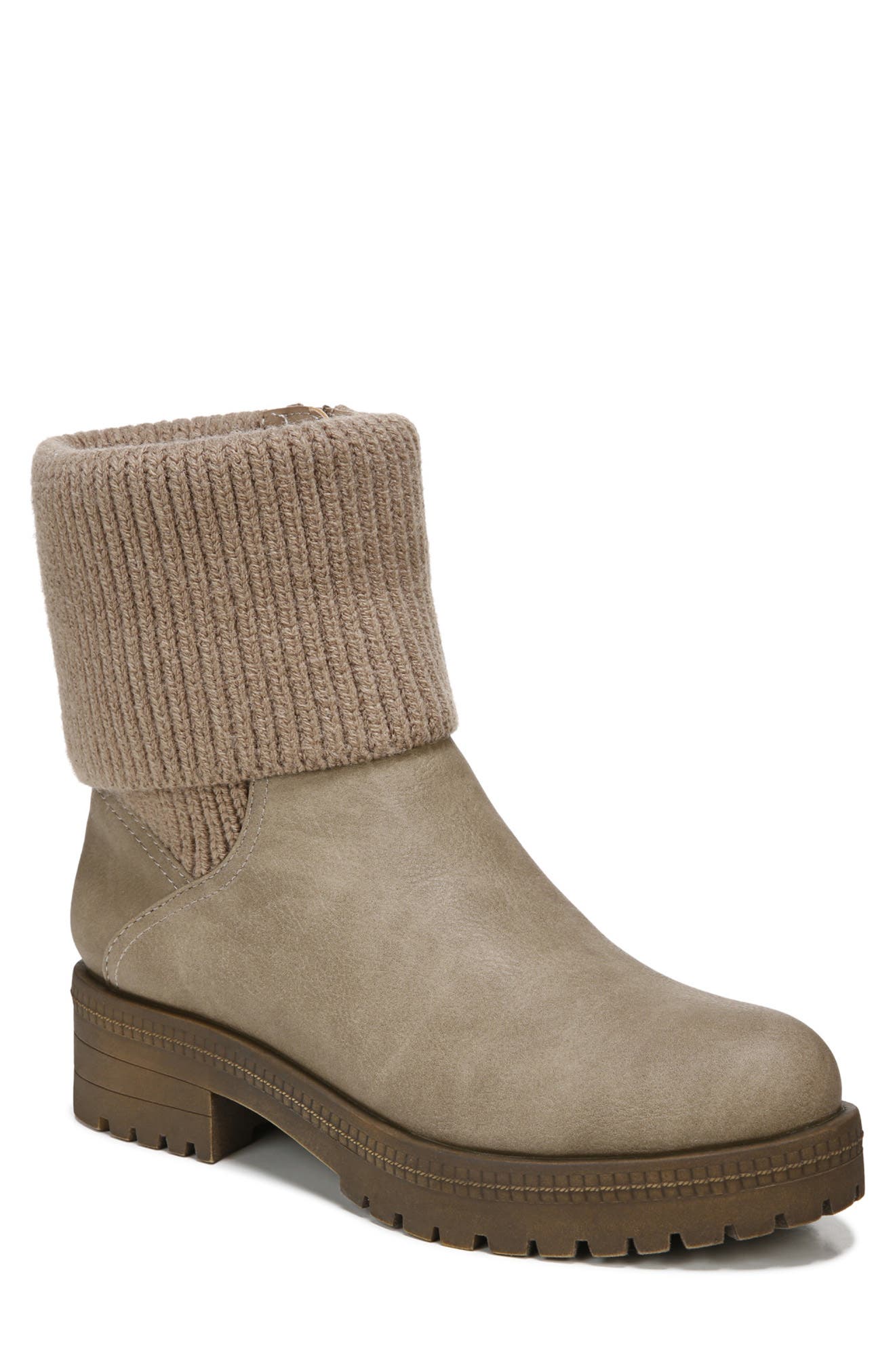 Simone Cozy Shaft Bootie, Main, color, TAUPE
