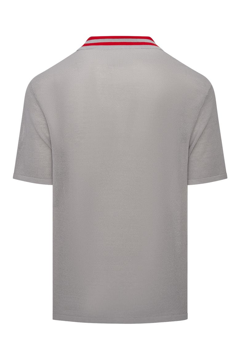 Johnny Collar Polo, Alternate, color, OPAL GREY