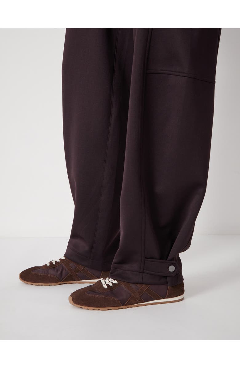 Hush Barrel Leg Jogger, Alternate, color, Burgundy Purple
