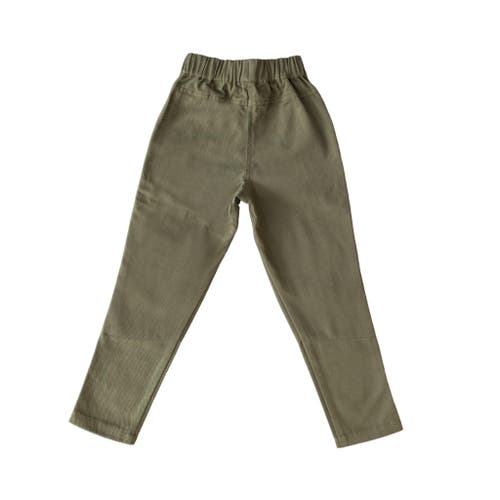 Jackalo Ash Pants In Olive