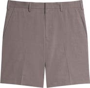 Theory Stretch Linen Blend Shorts