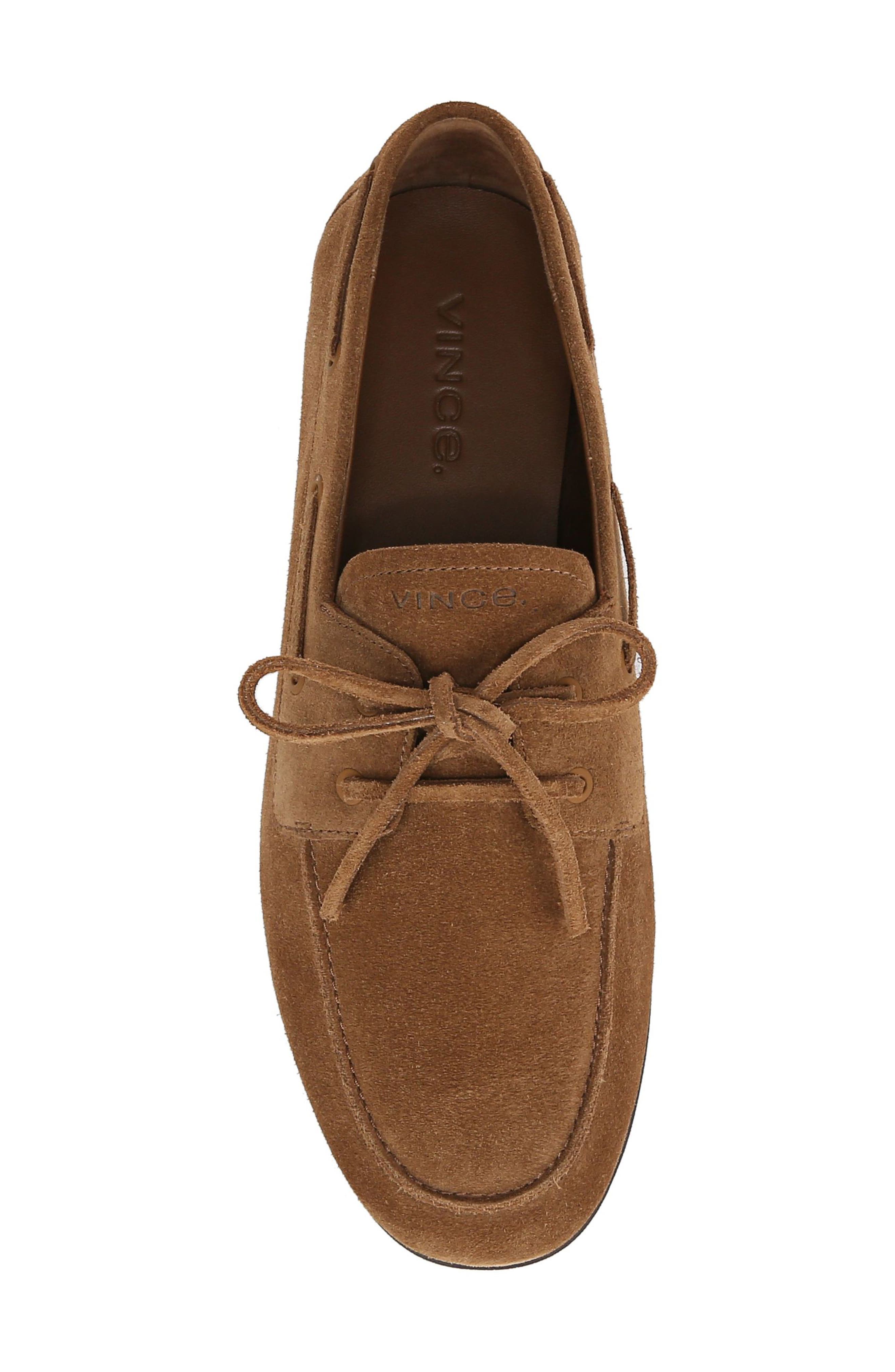 Marin Boat Shoe (Nordstrom Exclusive), Alternate, color, BIRCHWOOD