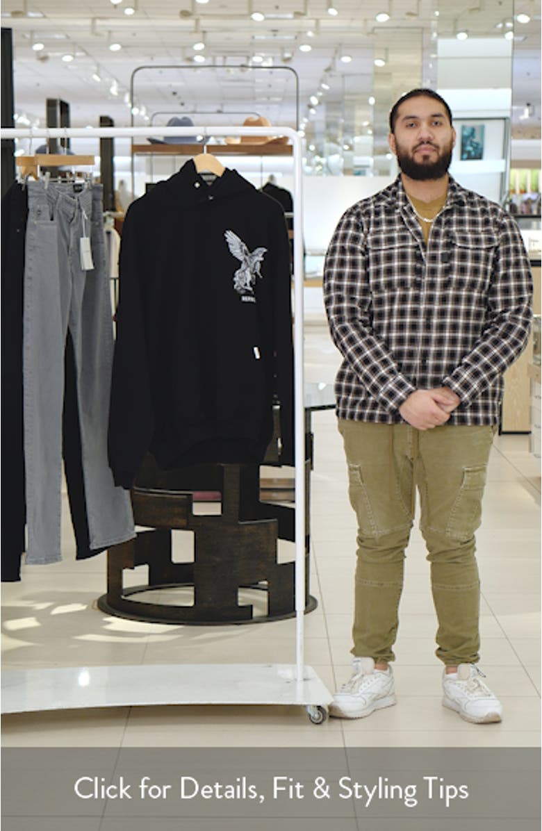 Elegance in Motion Cotton Graphic Hoodie, sales video thumbnail